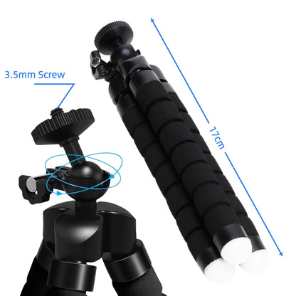 Portable Mini Tripod for Phone Monopod Selfie Stick for Smartphone Mobile with Holder Clip Tripode Octopus Action Camera Stand